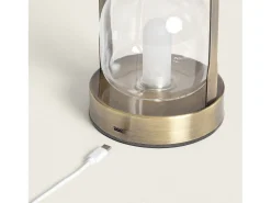 Hot Ledkia Lámpara de Mesa LED Portátil con Batería USB Recargable Olena Dorado