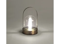 Hot Ledkia Lámpara de Mesa LED Portátil con Batería USB Recargable Olena Dorado