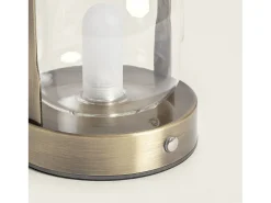 Hot Ledkia Lámpara de Mesa LED Portátil con Batería USB Recargable Olena Dorado