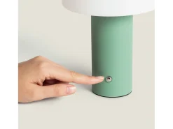 Best Ledkia Lámpara de Mesa LED Portátil con Batería USB Recargable Leta Negro