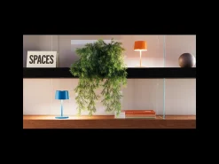 Hot Lámpara de mesa LED recargable y regulable manzana Olivia pro mini Verde