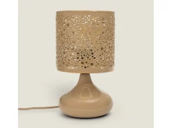 Clearance Ledkia Lámpara de Mesa Metal Harish Beige