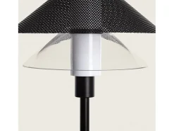 Hot Ledkia Lámpara de Mesa Metal Hesper Negro