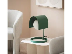 Discount Ledkia Lámpara de Mesa Metal Heswall Verde