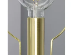Best Ledkia Lámpara de Mesa Metal Otos Dorado