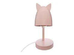 Atmosphera for Kids Lámpara De Mesa^Lámpara de mesa metal 31x18x12.5cm Rosa