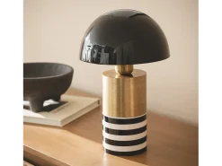 Best Ledkia Lámpara de Mesa Metal Tanev Darpan Negro