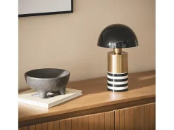 Best Ledkia Lámpara de Mesa Metal Tanev Darpan Negro