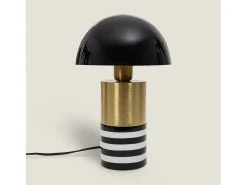 Best Ledkia Lámpara de Mesa Metal Tanev Darpan Negro