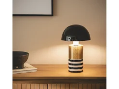 Best Ledkia Lámpara de Mesa Metal Tanev Darpan Negro