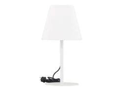 Online ebuy24 Lámpara de mesa Moris para exterior color . Blanco