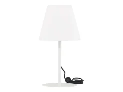 Online ebuy24 Lámpara de mesa Moris para exterior color . Blanco