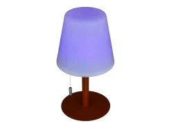 Atmosphera Lámpara De Mesa^Lámpara de mesa para exteriores 16 x 34 cm Marru00f3n
