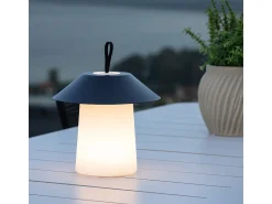 Best ebuy24 Lámpara de mesa Rubu LED para exterior color . Negro