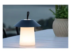 Best ebuy24 Lámpara de mesa Rubu LED para exterior color . Negro