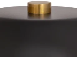 OZAIA Lámpara De Mesa^Lámpara de mesa seta de metal, D. 26 x A. 39 cm, , WINDY Negro