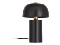 OZAIA Lámpara De Mesa^Lámpara de mesa seta de metal, D. 26 x A. 39 cm, , WINDY Negro