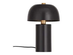 OZAIA Lámpara De Mesa^Lámpara de mesa seta de metal, D. 26 x A. 39 cm, , WINDY Negro