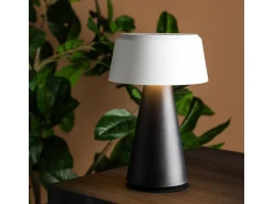 Discount ebuy24 Lámpara de mesa Statford para exterior color . Negro