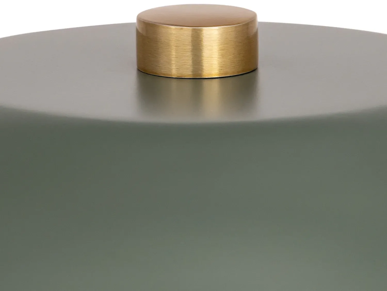 OZAIA Lámpara De Mesa^Lámpara de mesa tipo seta de metal, D. 26 x Alt. 39 cm, , WINDY Verde