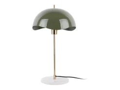 Lámpara de mesa Waved Dome - Blanco