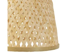 VS Venta-stock Lámpara De Mesa^Lámpara de mesita Sakura de Bambú, diametro 55 cm Beige