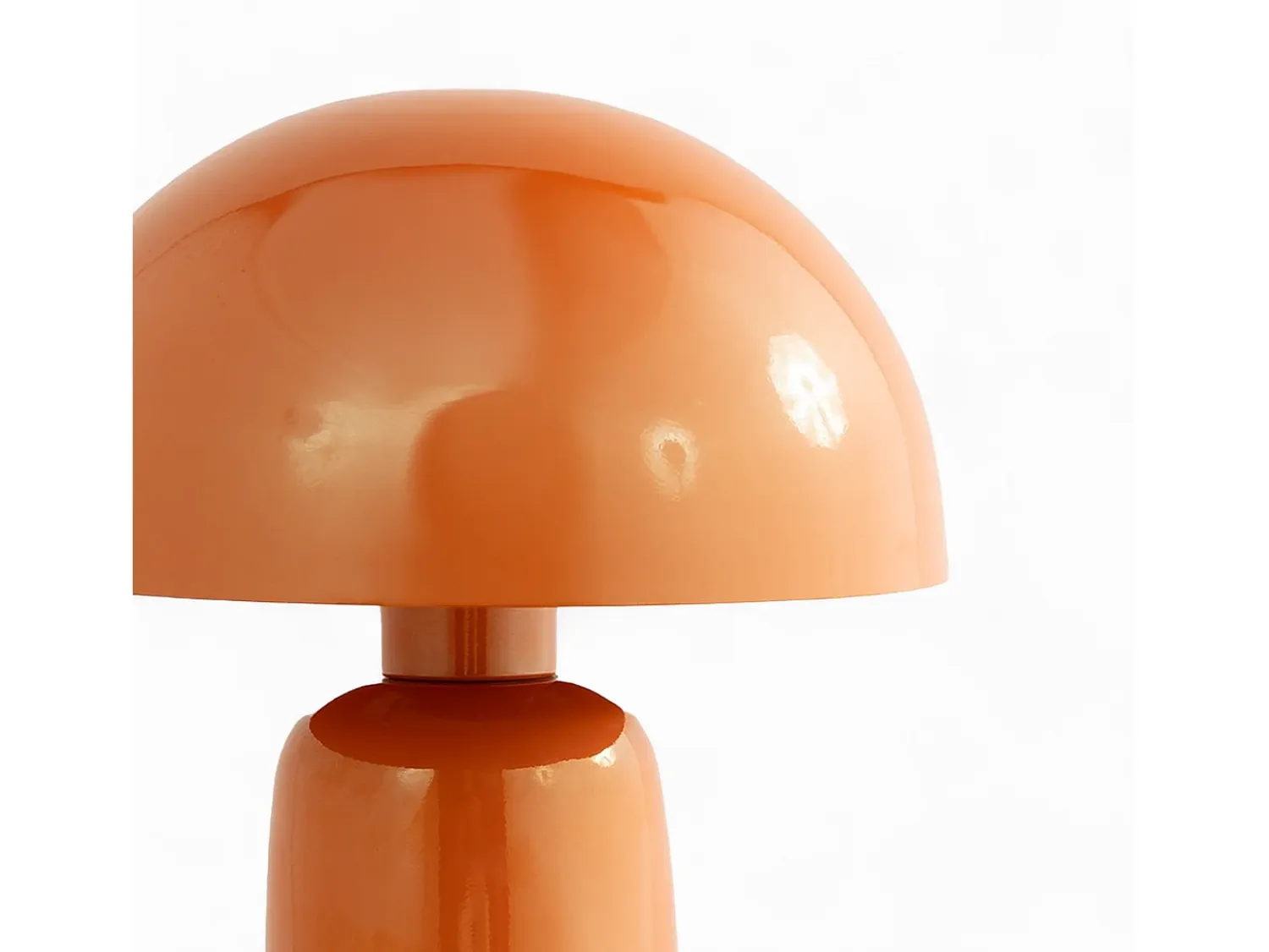 Clearance Rendez-Vous Déco Lámpara de metal - Clara Naranja