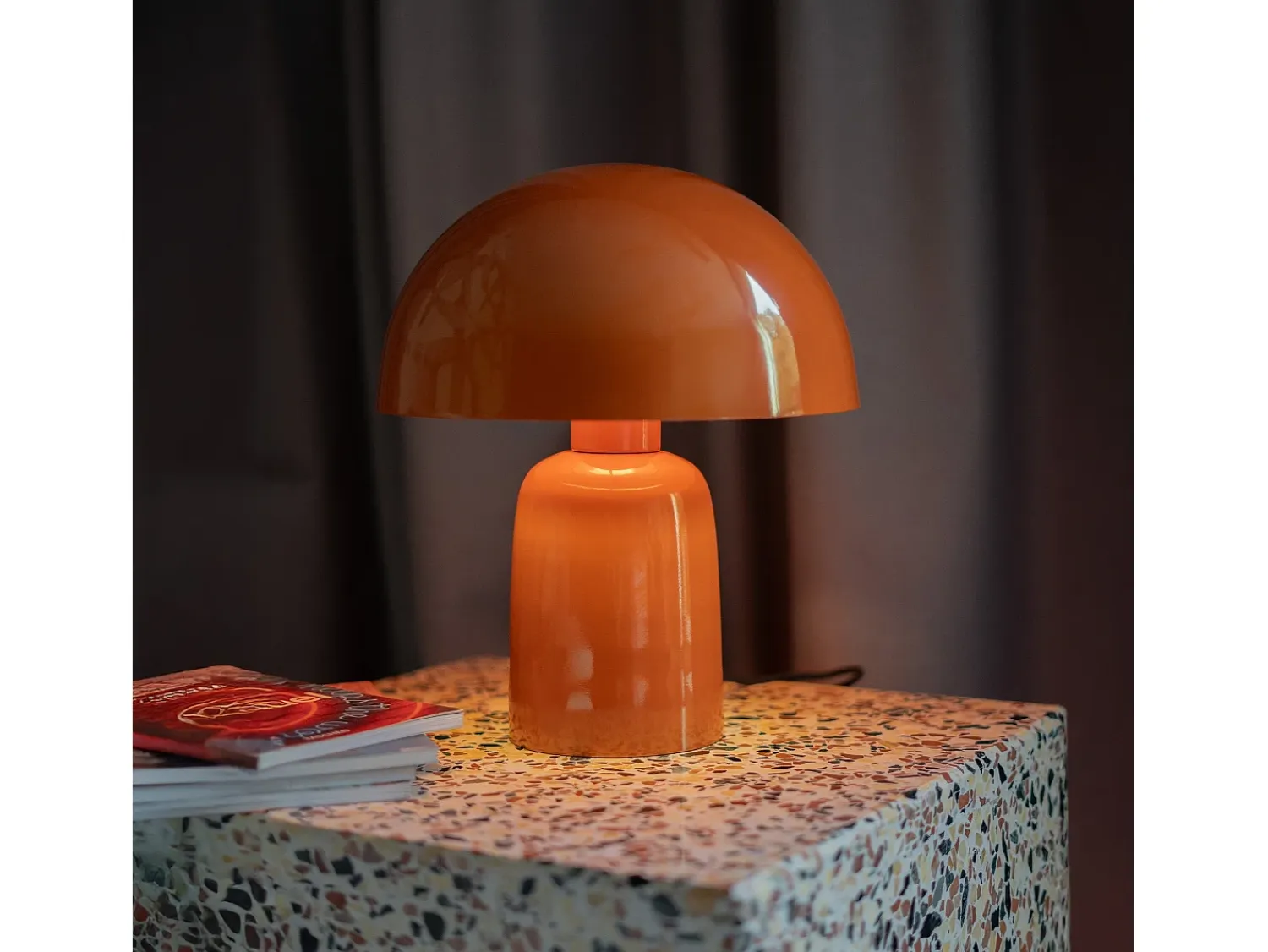 Clearance Rendez-Vous Déco Lámpara de metal - Clara Naranja