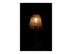 Clearance J-Line Lámpara de metal natural 22x22x60 cm Color natural claro