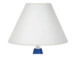 Lámpara de noche TOSEL ,madera,Azul ,A32xD22xP22cm