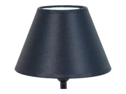 TOSEL Lámpara de noche ,madera,nogal,A22x D 16xP16cm Negro / Marru00f3n