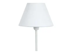 TOSEL Lámpara De Mesa^Lámpara de noche ,metal, ,A22xD16xP 16cm Blanco