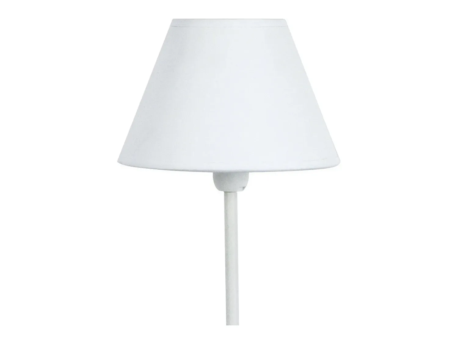 TOSEL Lámpara De Mesa^Lámpara de noche ,metal, ,A22xD16xP 16cm Blanco