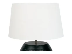 Clearance TOSEL Lámpara de noche ,metal, ,A37xD30xP30cm Negro