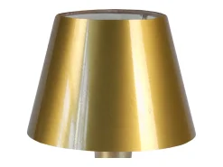 TOSEL Lámpara De Mesa^Lámpara de noche ,metal, ,A29xD18xP18cm Dorado