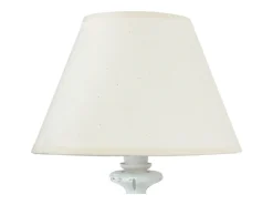 TOSEL Lámpara De Mesa^Lámpara de noche ,metal, ,A62x D 22xP22cm Blanco
