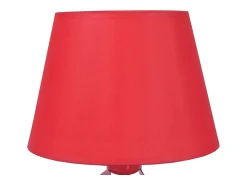 Clearance TOSEL Lámpara de noche ,metal,,A29xD18xP18 cm Rojo