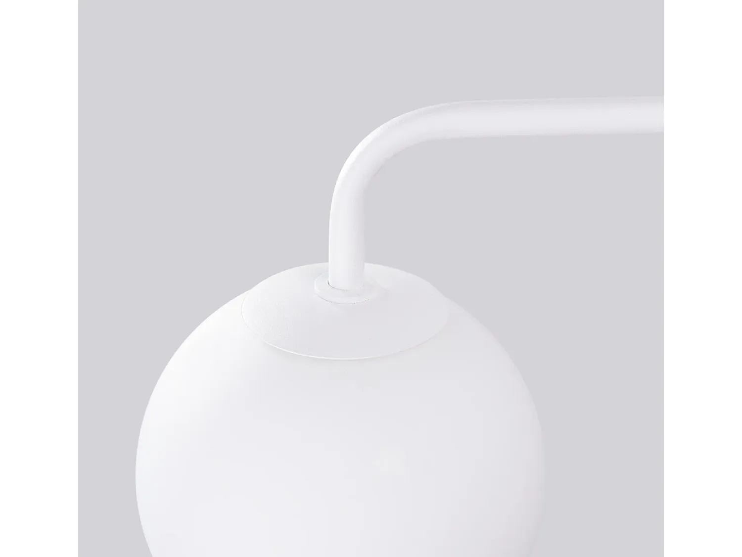 Sollux Lighting Lámpara De Pared Astral Minimalista De Acero/Vidrio - 1 Fuentes Luminosas - L.10 X A.21 Cm - Blanco