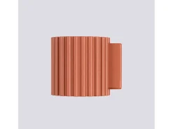 Sollux Lighting Aplique Para Pared^Lámpara De Pared Aura Minimalista De Aluminio - 1 Fuentes Luminosas - L.10 X A.10 Cm - Ocre Rojo