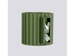 Sollux Lighting Aplique Para Pared^Lámpara De Pared Aura Minimalista De Aluminio - 1 Fuentes Luminosas - L.10 X A.10 Cm - Oliva Verde