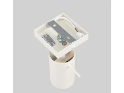Sollux Lighting Aplique Para Pared^Lámpara de pared Briix moderno de acero - 1 fuentes luminosas 4000K - L.8 x A.8 cm - Beige