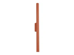 Clearance Sollux Lighting Lámpara de pared Brill moderno de acero - 2 fuentes luminosas 4000K - L.2,5 x A.50 cm - ocre Rojo