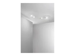 Clearance Affralux Lámpara de pared Eclipsia blanca - 325 x 85 x 64 mm GX53 - Elegante aplique de pared de metal Blanco