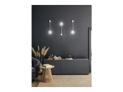 Clearance Affralux Lámpara de pared Eclipsia blanca - 325 x 85 x 64 mm GX53 - Elegante aplique de pared de metal Blanco