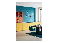 Affralux Aplique Para Pared^Lámpara de pared Eclipsia blanca - 325x520x64mm 2xGX53 - Aplique de pared metálico de dos brazos - Brazo largo a la derecha Blanco
