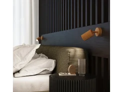 Best Sollux Lighting Lámpara de pared Gloow minimalista de aluminio - 1 fuentes luminosas 3000K - L.8 x A.8 cm - Dorado