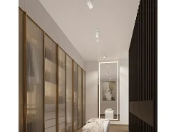 Sollux Lighting Aplique Para Pared^Lámpara de pared Gloow minimalista de aluminio - 1 fuentes luminosas 4000K - L.8 x A.16 cm - Blanco