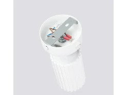 Sollux Lighting Aplique Para Pared^Lámpara de pared Gloow minimalista de aluminio - 1 fuentes luminosas 4000K - L.8 x A.16 cm - Blanco
