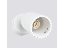 Sollux Lighting Aplique Para Pared^Lámpara de pared Gloow minimalista de aluminio - 1 fuentes luminosas 4000K - L.8 x A.16 cm - Blanco