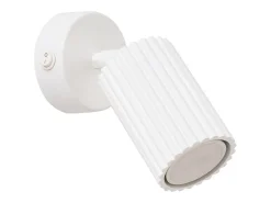 Sollux Lighting Aplique Para Pared^Lámpara de pared Gloow minimalista de aluminio - 1 fuentes luminosas 4000K - L.8 x A.16 cm - Blanco